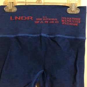 LNDR Pants - LNDR blue compression Leggings Brand new! LNDR Pants - LNDR blue compression Leggings Brand new!